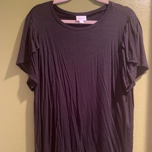 LuLaRoe Large Solid Black Olive